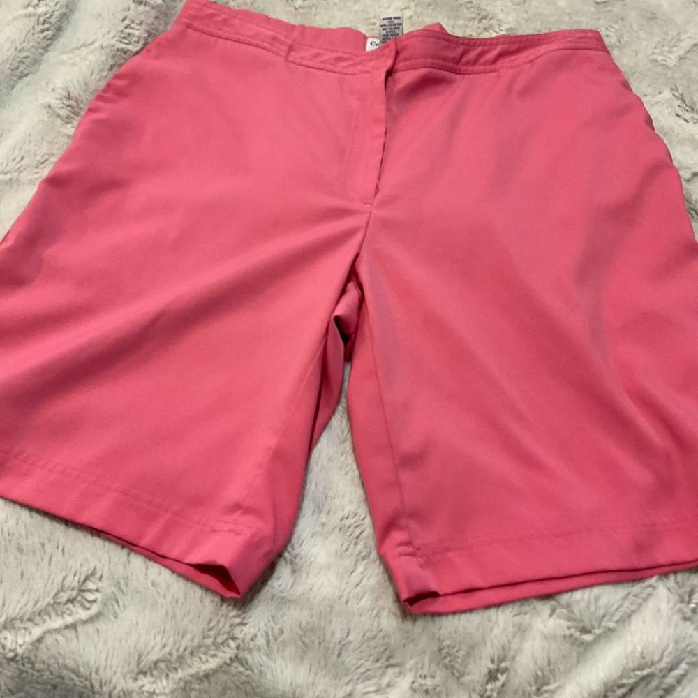 Coral Bay Women's Rose Pink Golf Shorts